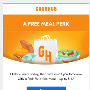 A free meal to make tomorrow more delicious