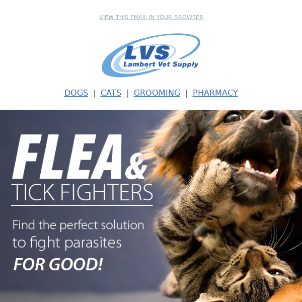 Lambert Vet Supply  ☑️  Check Off Pet Flea Protection!