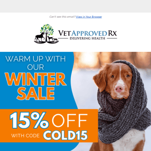 ❄️ Get Your Pet's Meds for Less with Our Winter Sale!