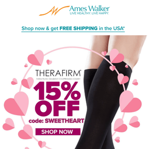  ❤ For you: 15% off Therafirm  ❤