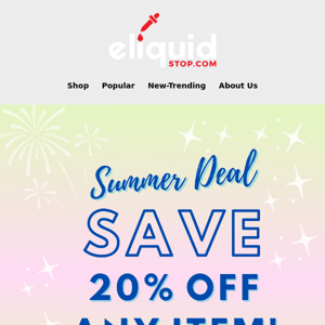 Today Only! Grab 20% OFF Now