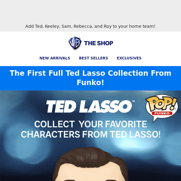Collect The All New Ted Lasso Funko Lineup!