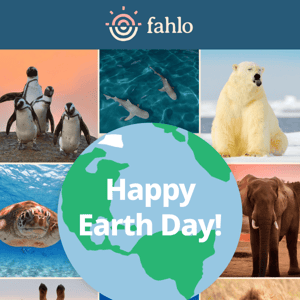 Happy Earth Day from Your Fahlo Family! 🌎
