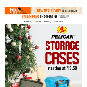 Flash 🎁 Sale: Up to 51% off Pelican hard cases!