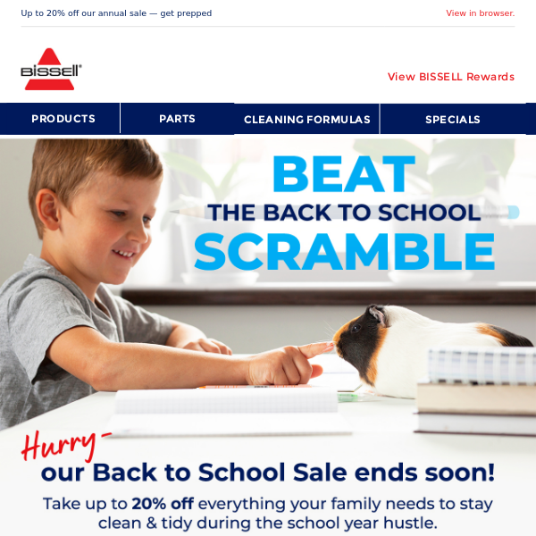 Last chance for Back to School deals!