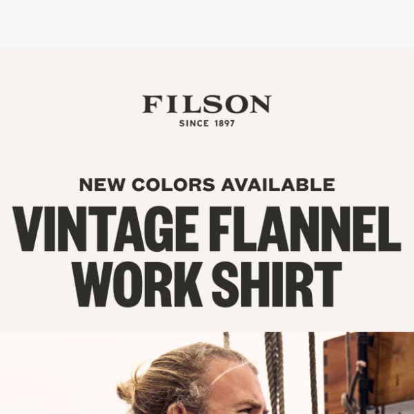 New Colors of a Filson Bestseller