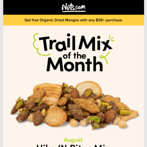 Our New Hike ‘N Bites Mix Rocks ⛰️