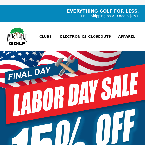 🚨 FINAL DAY - Labor Day Sale Ending Soon