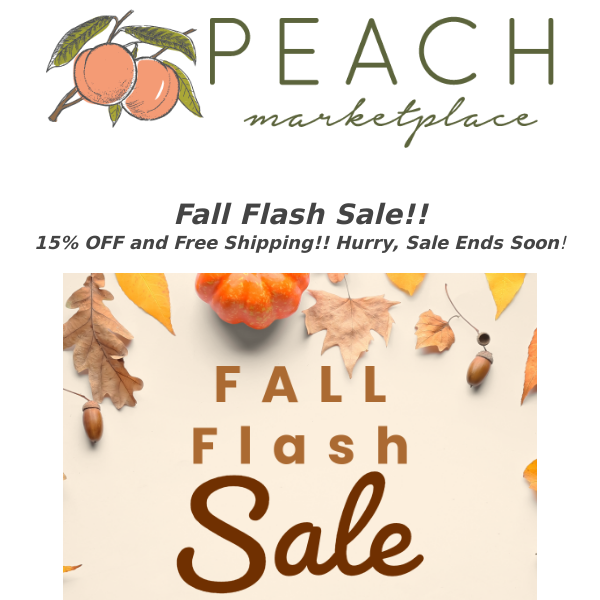 Fall Flash Sale!! 🧡