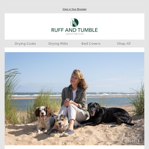 Welcome to Ruff and Tumble 10% off everything