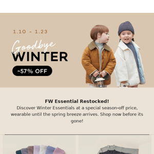 Restocked!❄️ Cozy Up Your Baby’s Wardrobe ~57% Off