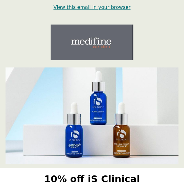 10% off iS Clinical