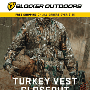 Save 50% On Our Exclusive Turkey Vests- Enhance Your Turkey Hunting Experience