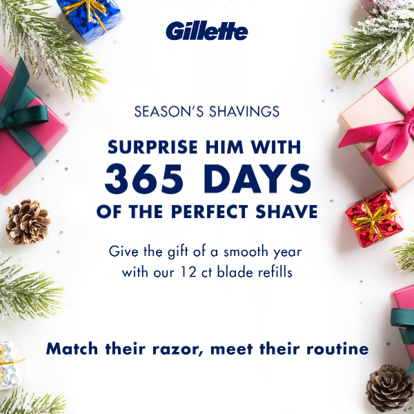 🎁 Get him a perfect gift: Year-round grooming! 🪒