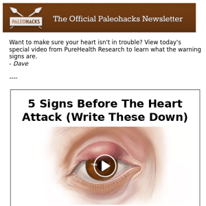 5 Signs Before The Heart Attack (Write These Down) — click here to learn more!