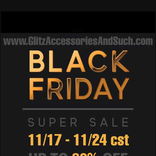 Super Sale this Friday!