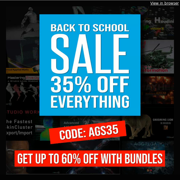 💥Unlock 60% Off NOW: CGCircuit's Back to School is here!