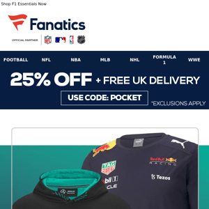 25% Off F1 Abu Dhabi Grand Prix