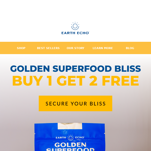 Golden Superfood Bliss Buy 1 Get 2 Free ✨