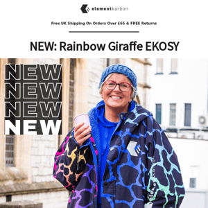 Introducing the new Rainbow Giraffe EKOSY!