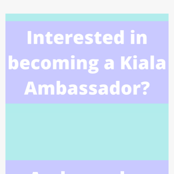Join The Kiala Community 💚