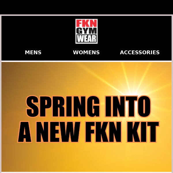 SPRING INTO A NEW FKN KIT