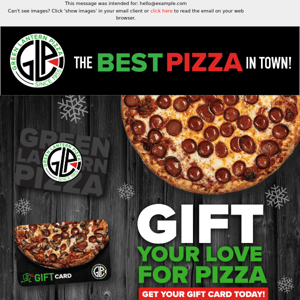 Gift your LOVE FOR PIZZA?!🎅🏼🎁