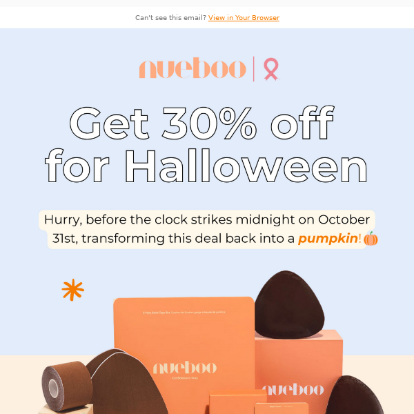 Spooktacular Sale: 30% off everything with code BOO30