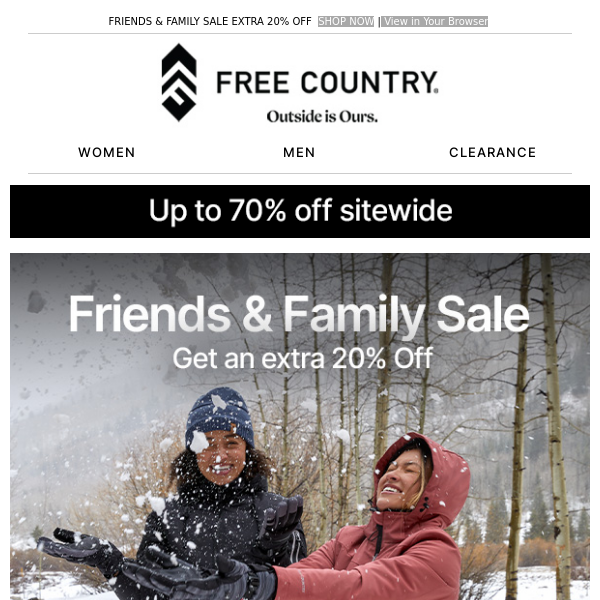 Dreamy Deals: Friends & Family Sale