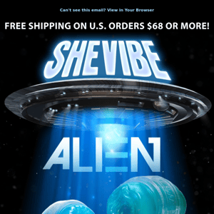 New At 👽 SheVibe! Fleshlight Aliens & Creature C*cks!