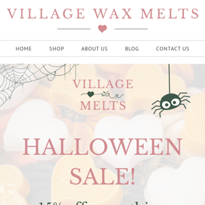 OUR HALLOWEEN SALE IS LIVE! 🎃🎉