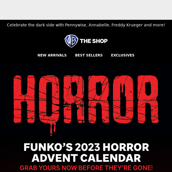 :siren: Limited Funko Drop! Shop the 13-Day Halloween Countdown Calendar