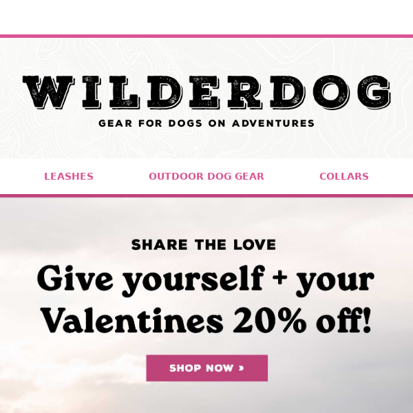 20% off for your Valentines 💌🐶💌