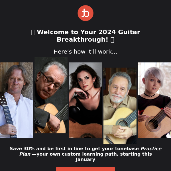 Kickstart Your 2024 Guitar Goals: 30% Off NEW Practice Plans!
