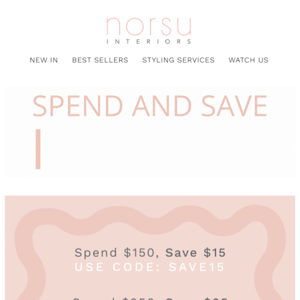 Spend + Save is BACK!! 👏