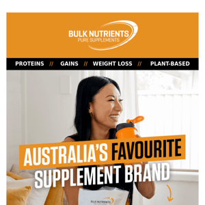 Australia's favourite supplement brand