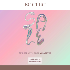 Shop 30% OFF + 90's Collection!