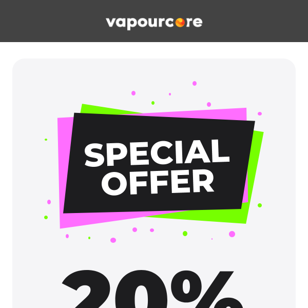 Only this week - 20% Off All Pod Kits