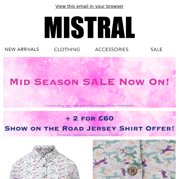 Mid Season Sale Continues! ⭐