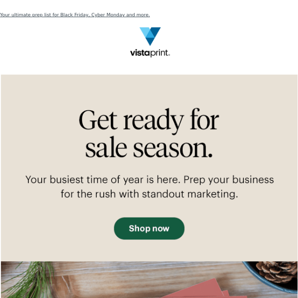 Is your business ready for sale season?