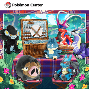 🥪 Perfect Plush Pokémon Picnic 🧃