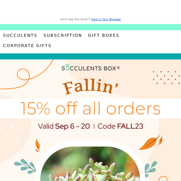 Enjoy Fall with a Green Makeover - 15% Off