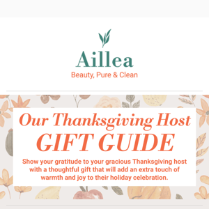 A Thanksgiving Host Gift Guide 🦃
