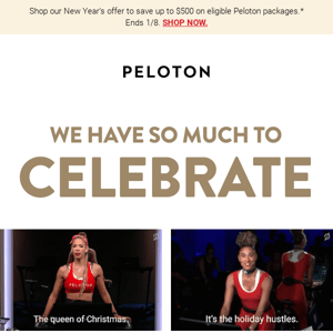 What 👏 a 👏 year 👏 Peloton