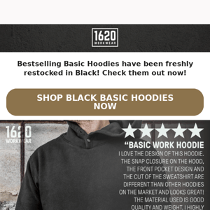 Get Ready for the Last of the Cold with a 1620 Hoodie