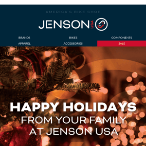 Happy Holidays From The Jenson USA Family!