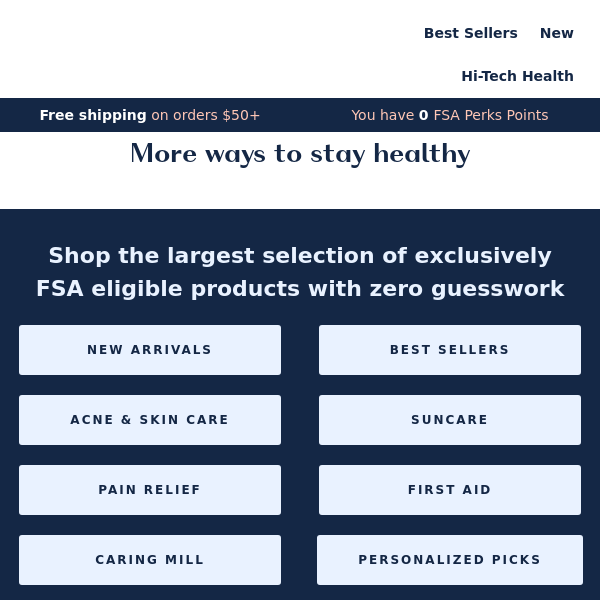 The FSA Store - Browse and Buy over 2,500+ Flexible Spending Account  Eligible Items Online