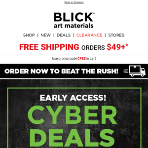 🎉 EARLY ACCESS CYBER DEALS! 🎉