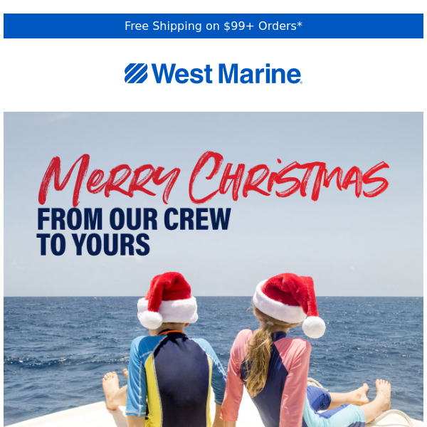 Merry Christmas from our crew to yours!