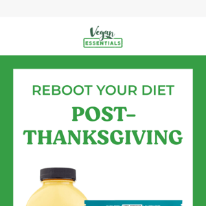 Reboot Your Diet Post-Thanksgiving